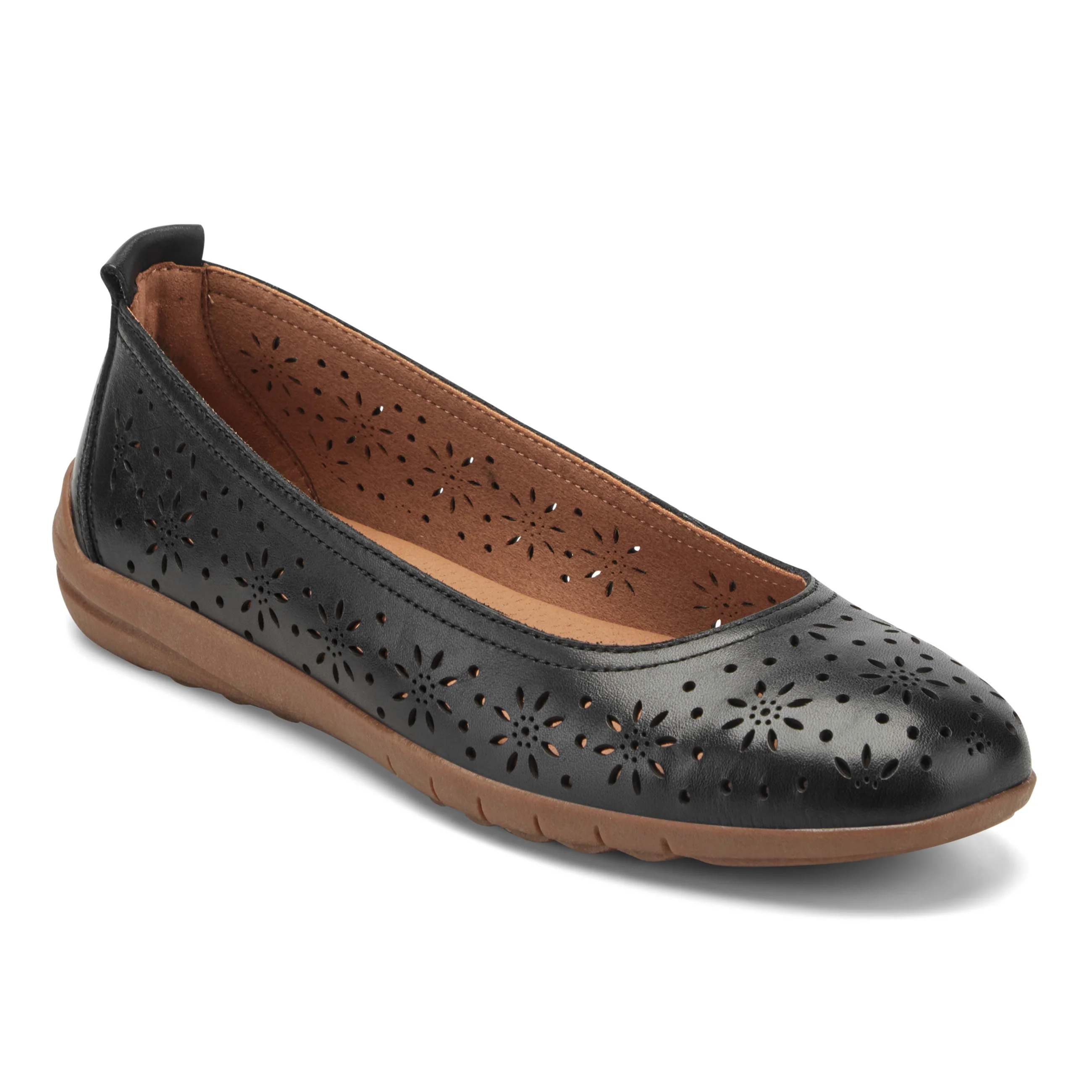 Araceli Leather Ballet Flats - Image 2