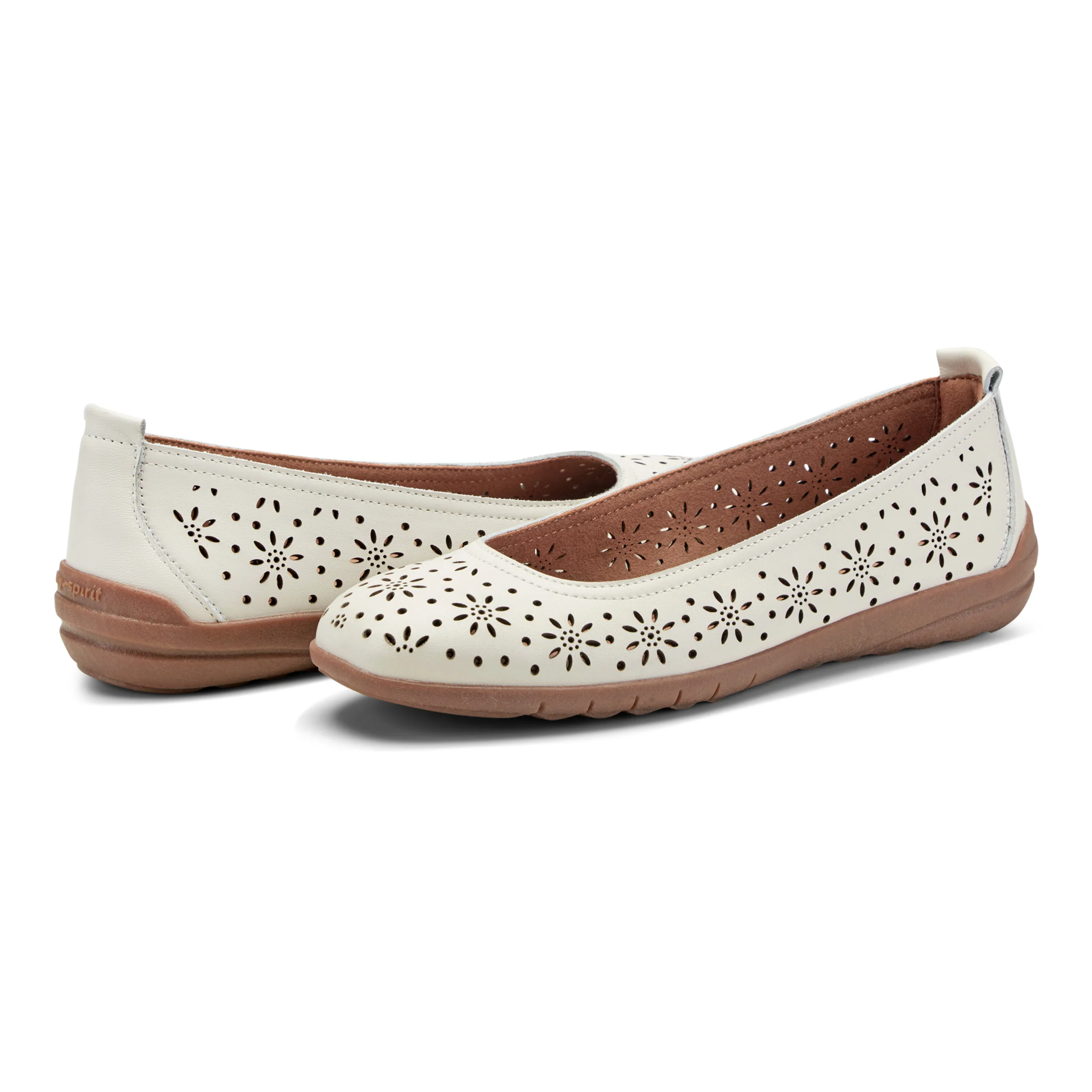 Araceli Leather Ballet Flats - Image 7