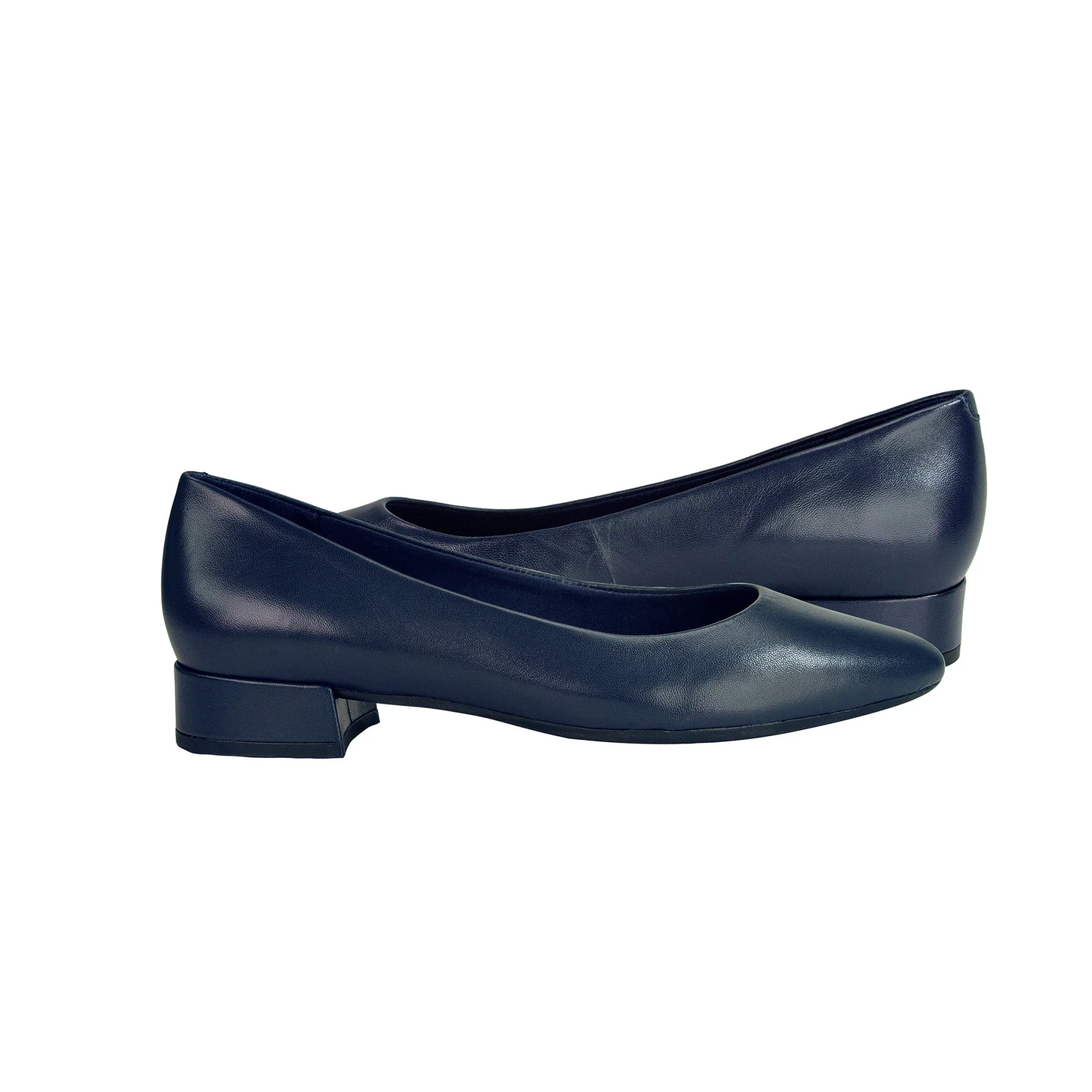 Caldise Leather Low Heel Dress Shoes - Image 7