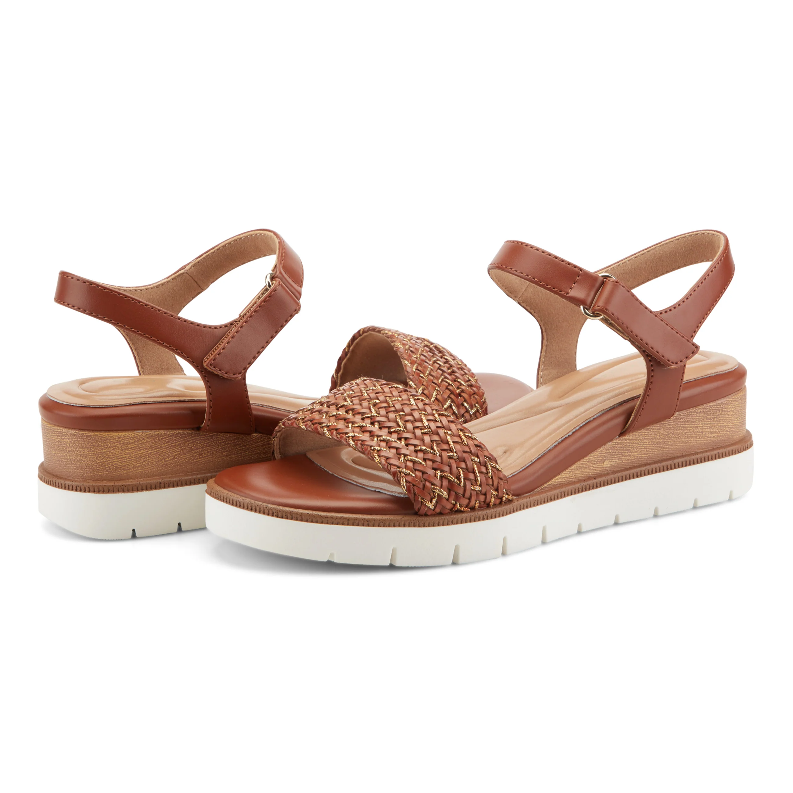 Edythe Wedge Sandals - Image 7