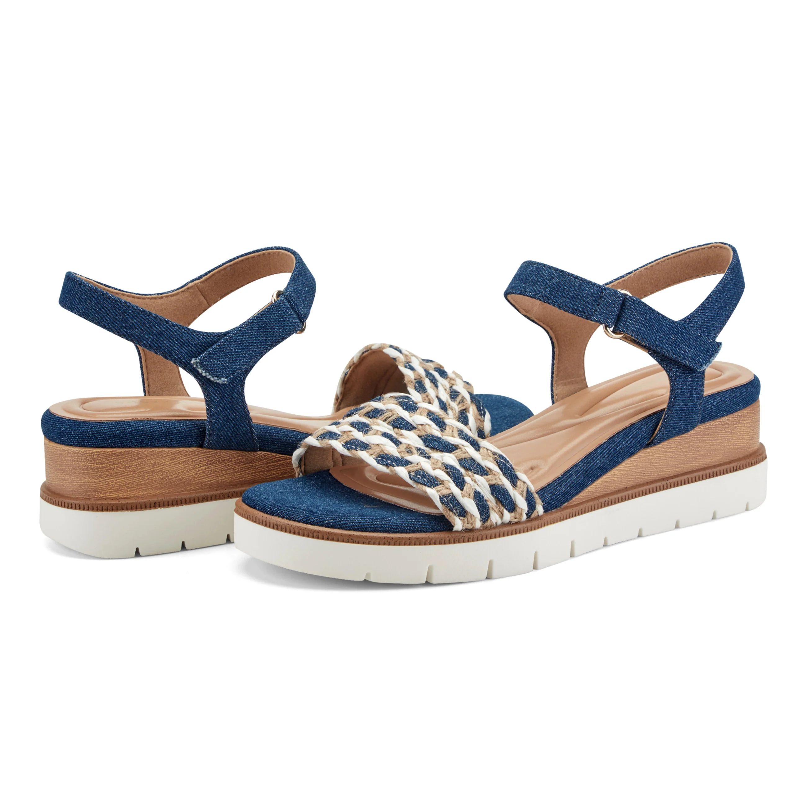 Edythe Wedge Sandals - Image 7