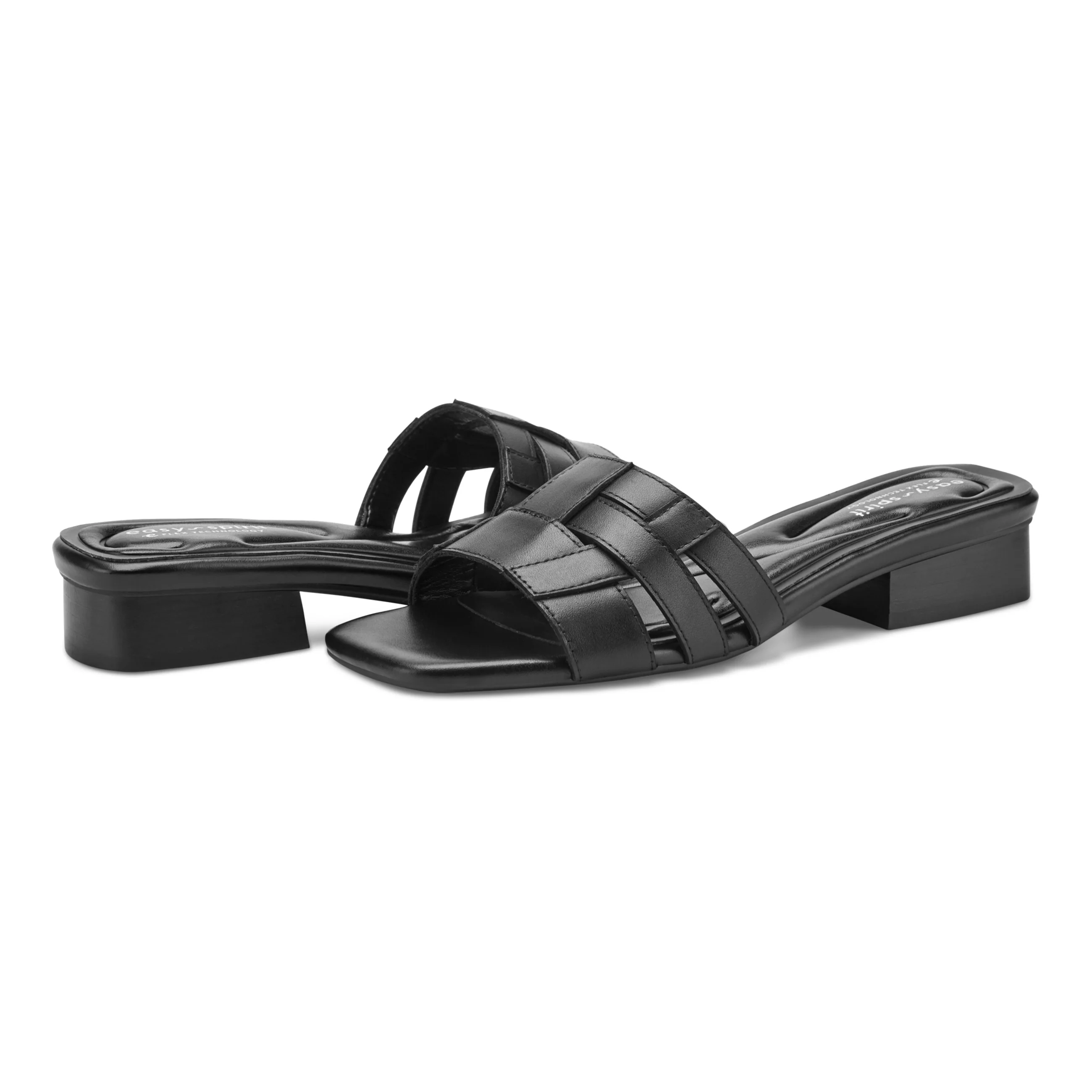 Galanti Leather Dress Sandals - Image 7