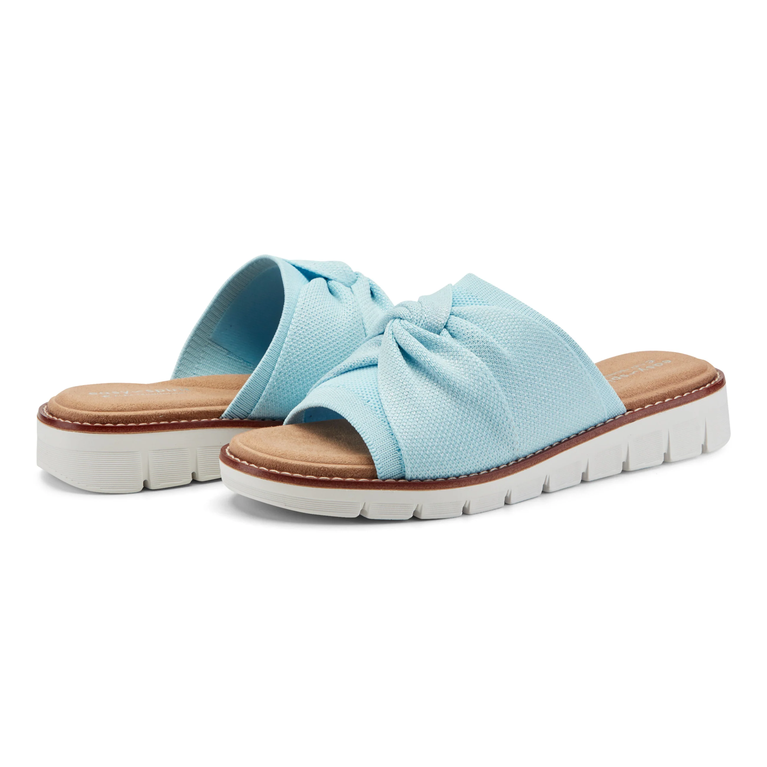 Josy Knotted Slide Sandals - Image 7