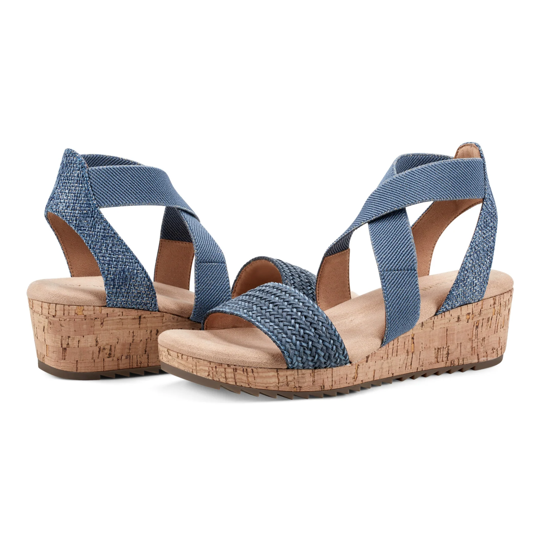 Lorena Wedge Sandals - Image 7