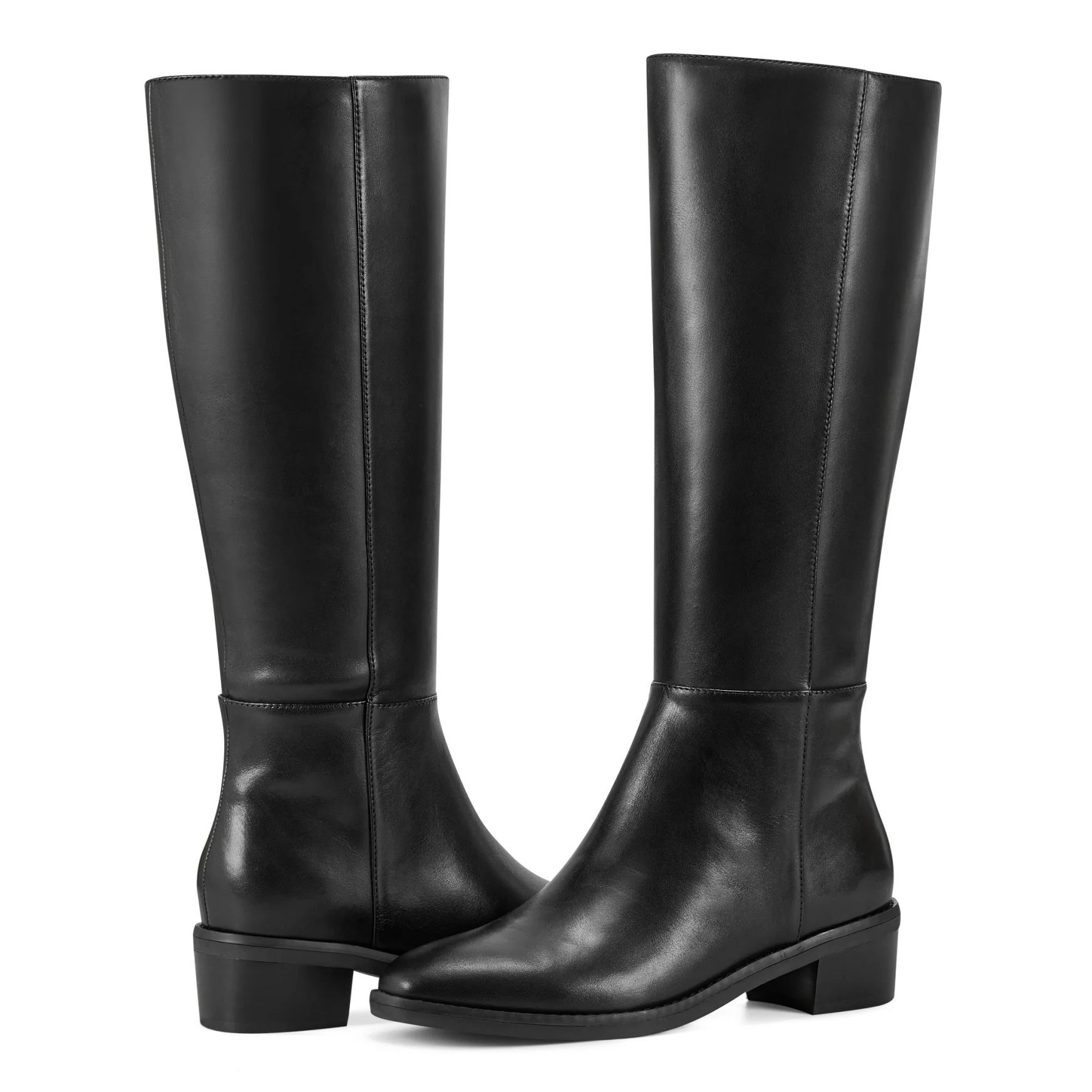 Loretta Block Heel Casual Boots - Image 7