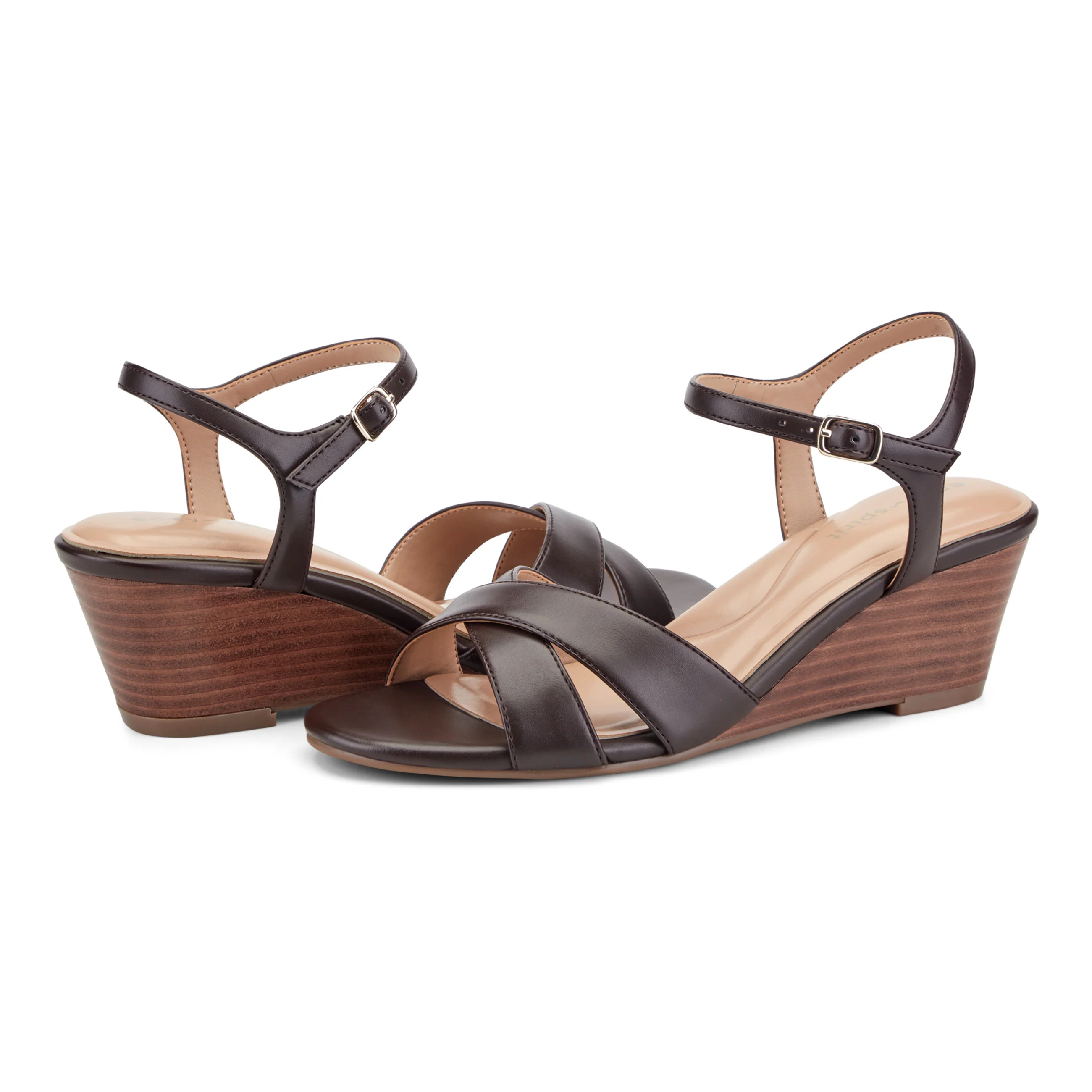 Noya Dress Wedge Sandals - Image 7