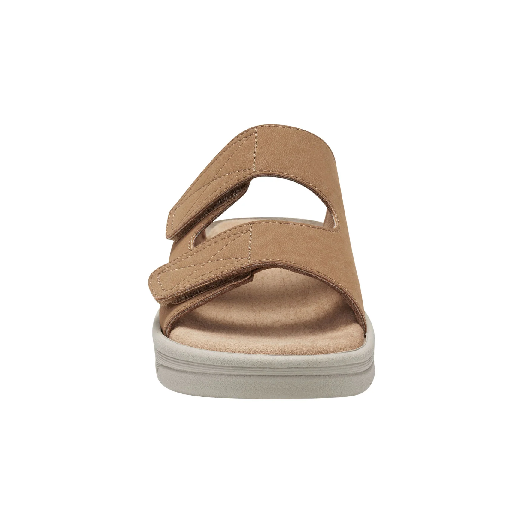 Red Slip On Sandals - Image 3