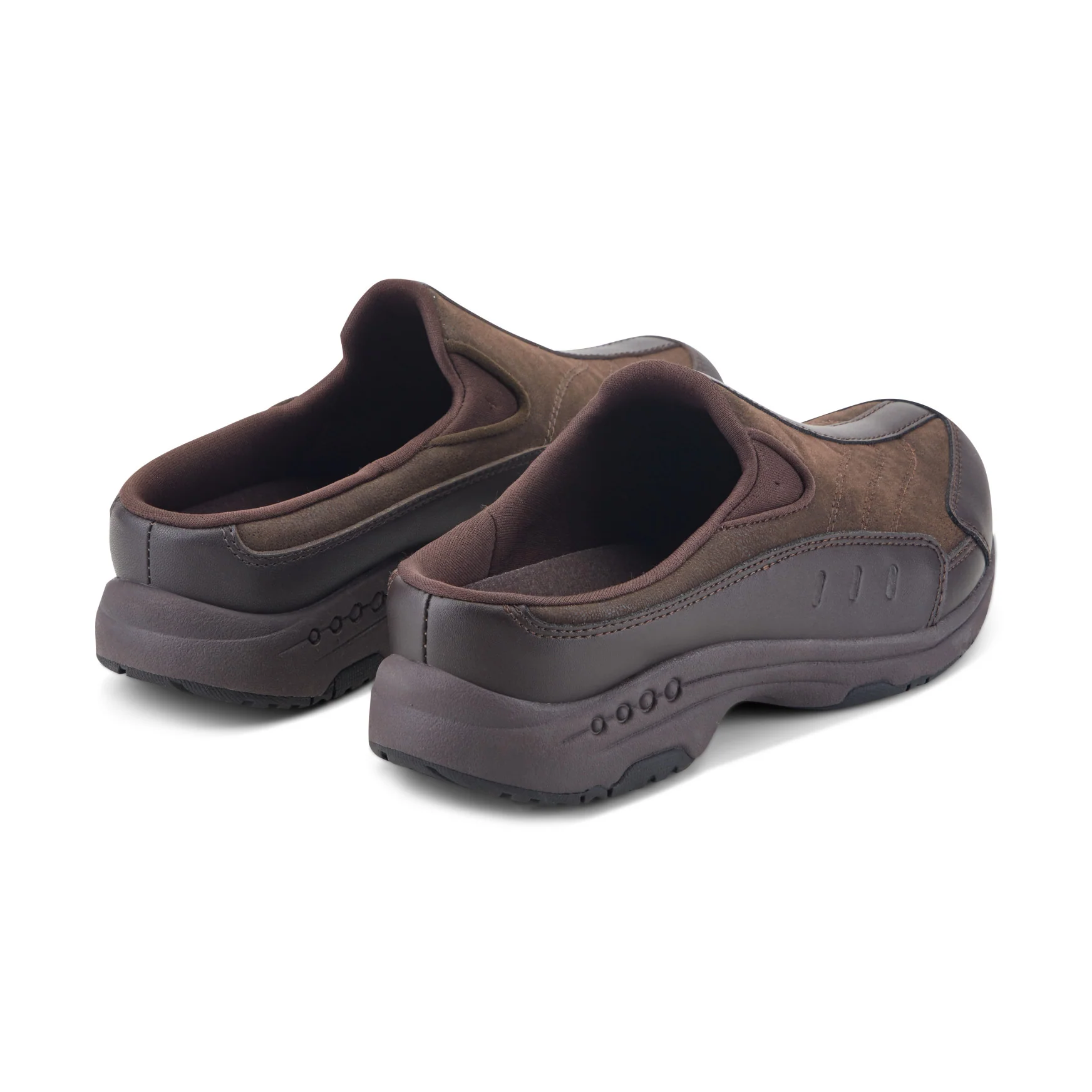 Traveltime Leather Clogs - Image 3