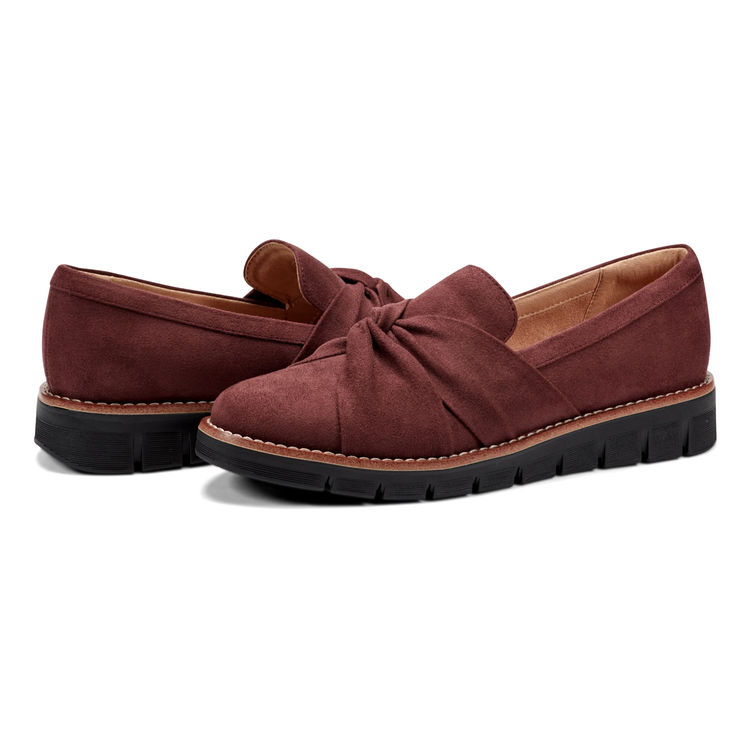 Vitalia Knotted Slip On Loafers - Image 7