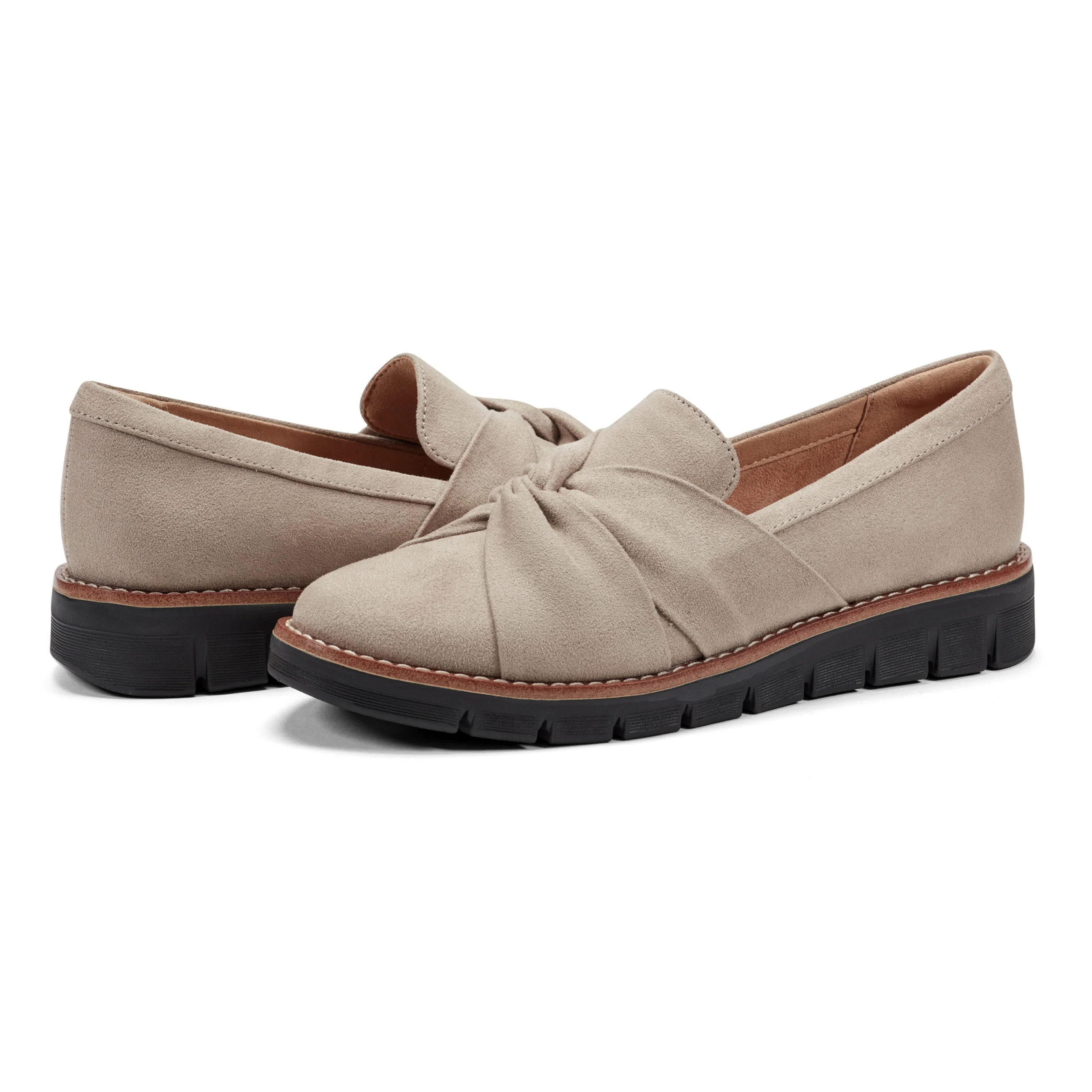 Vitalia Knotted Slip On Loafers - Image 7